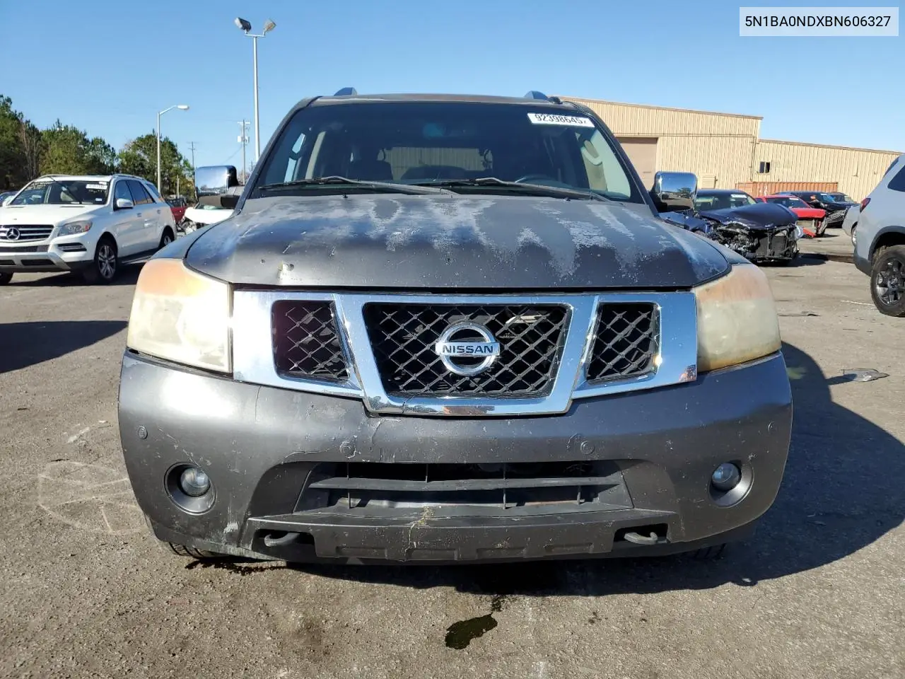 5N1BA0NDXBN606327 2011 Nissan Armada Sv