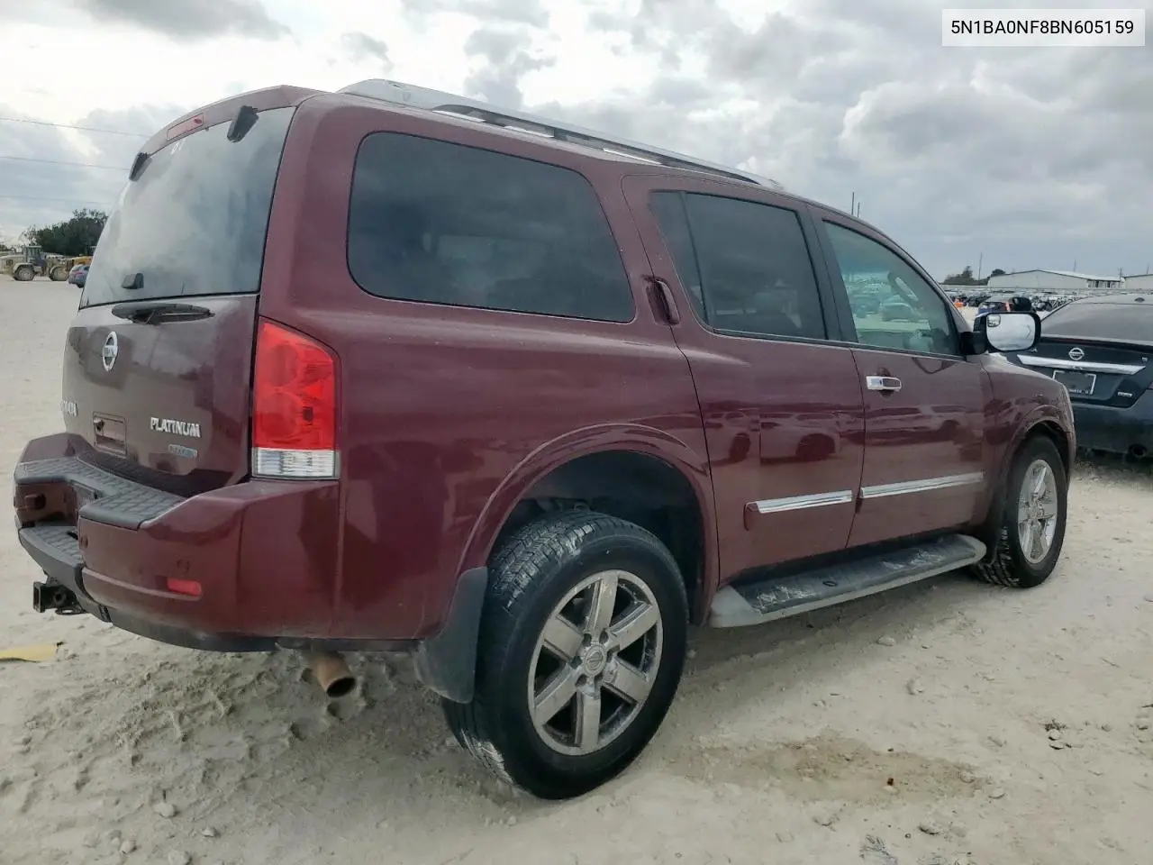 5N1BA0NF8BN605159 2011 Nissan Armada Platinum