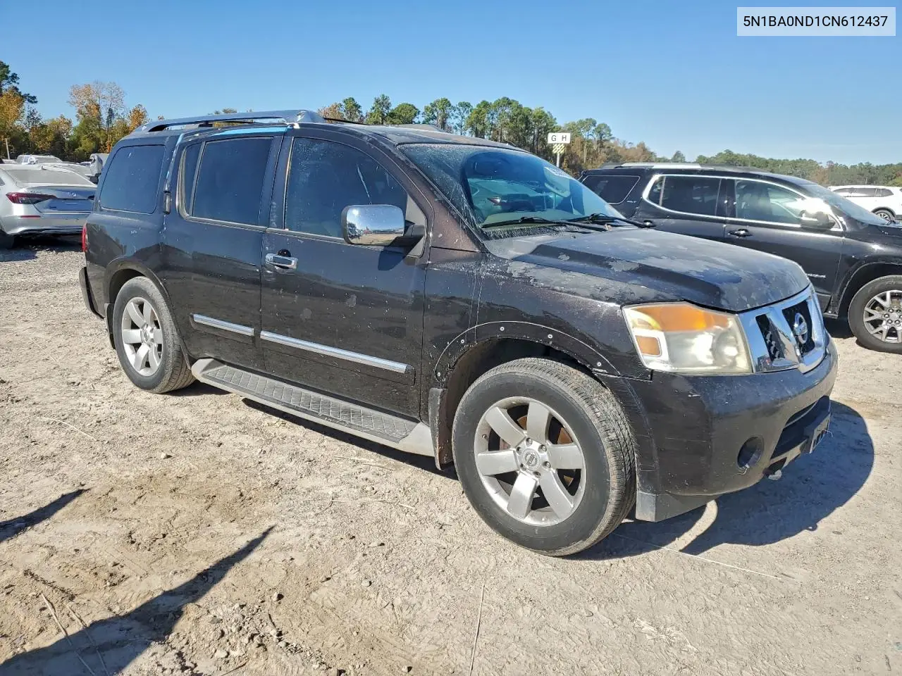 5N1BA0ND1CN612437 2012 Nissan Armada Sv