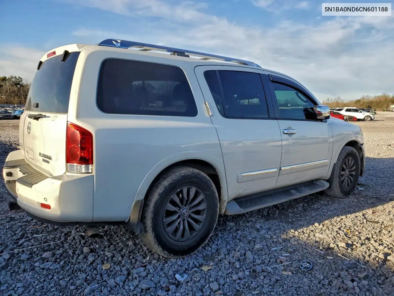 5N1BA0ND6CN601188 2012 Nissan Armada Sv