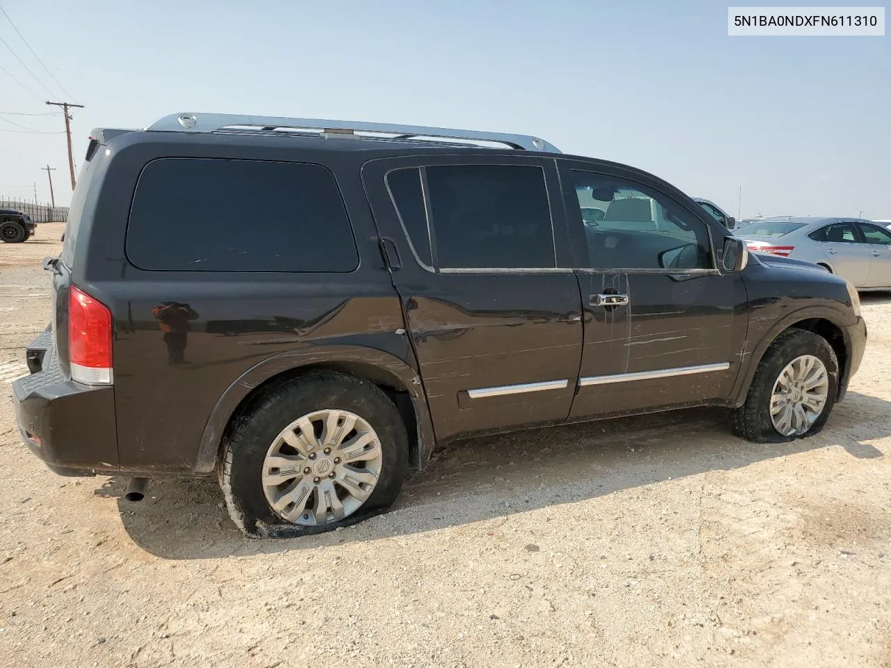 5N1BA0NDXFN611310 2015 Nissan Armada Sv