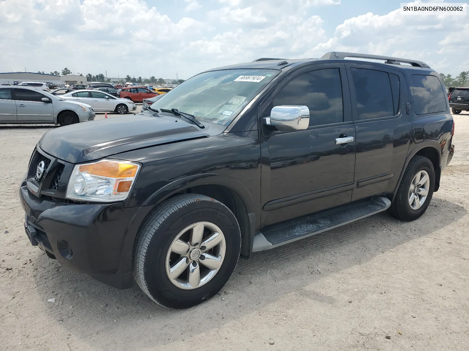 2015 Nissan Armada Sv VIN: 5N1BA0ND6FN600062 Lot: 66987924