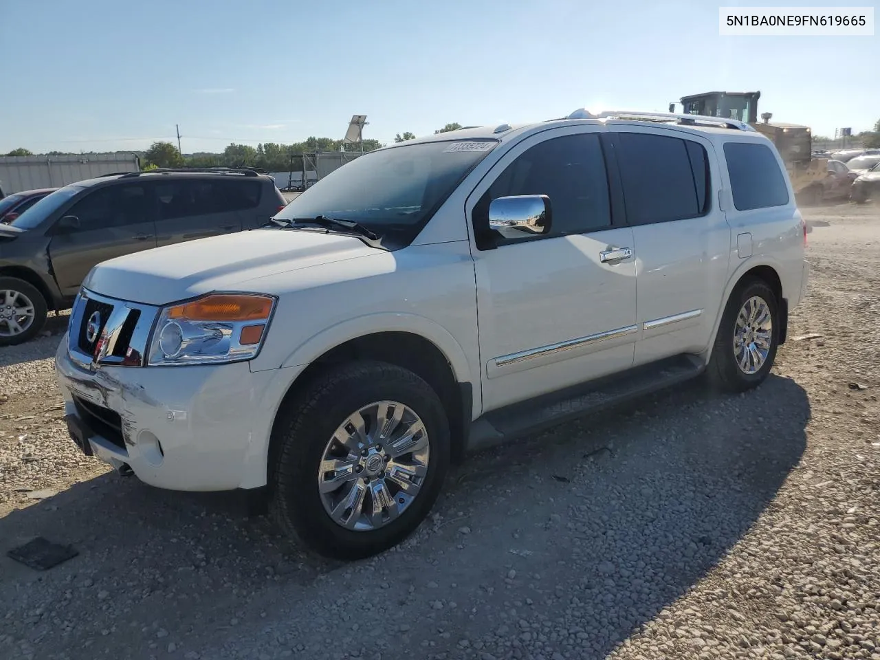 5N1BA0NE9FN619665 2015 Nissan Armada Platinum