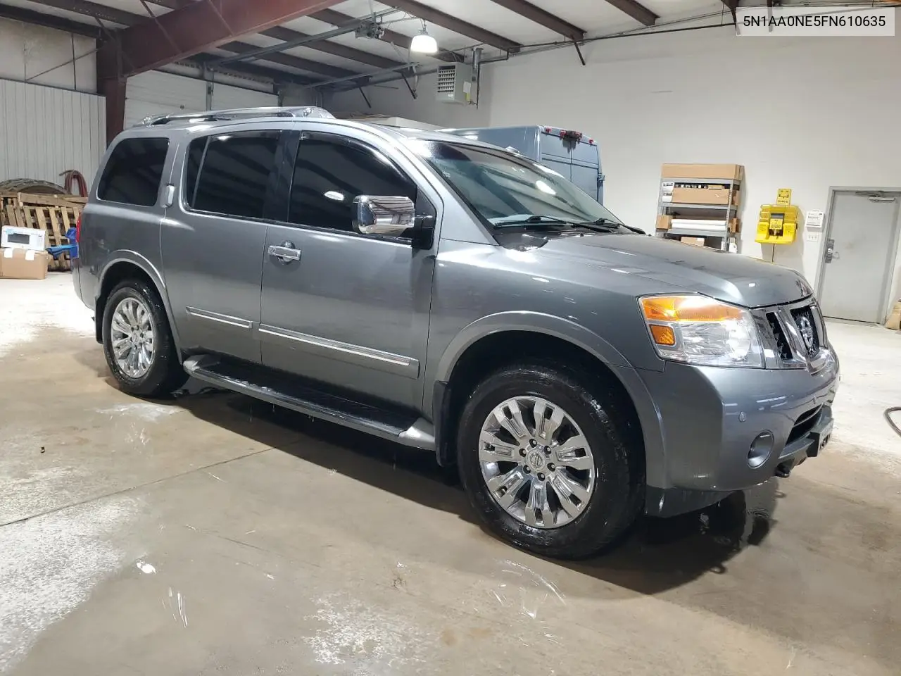 5N1AA0NE5FN610635 2015 Nissan Armada Platinum