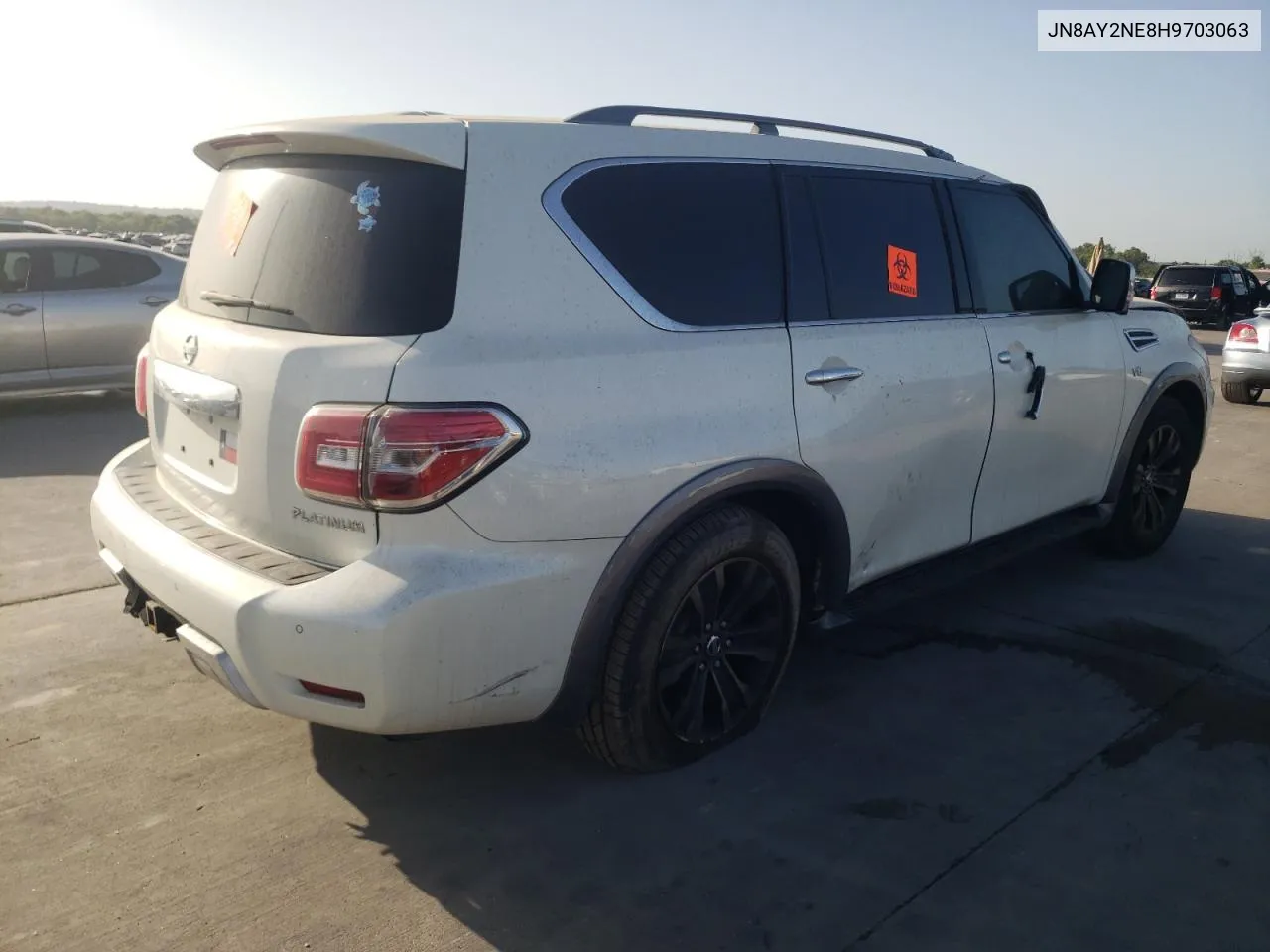 JN8AY2NE8H9703063 2017 Nissan Armada Platinum