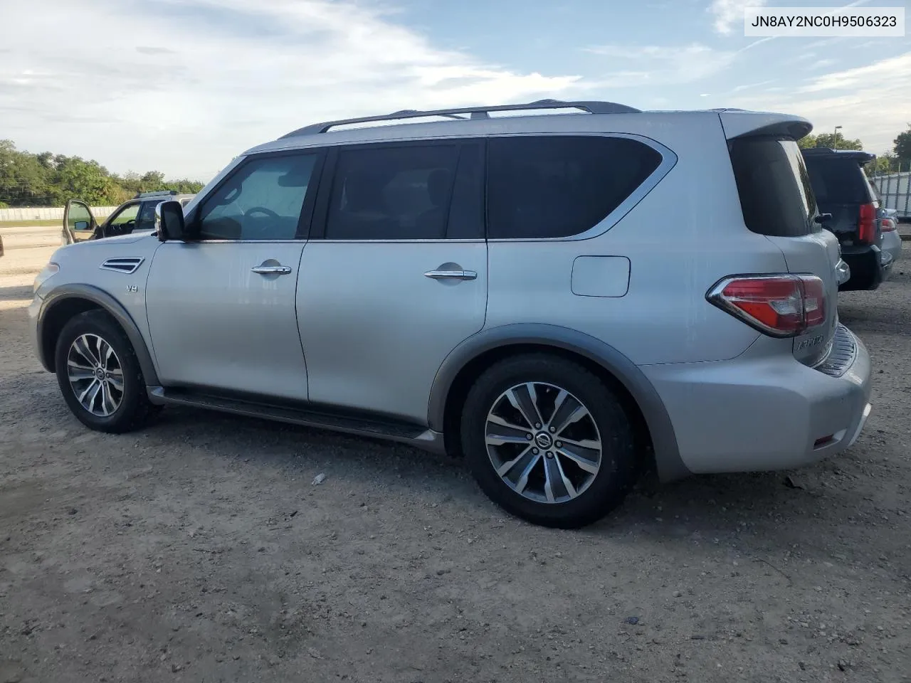 2017 Nissan Armada Sv VIN: JN8AY2NC0H9506323 Lot: 68689494