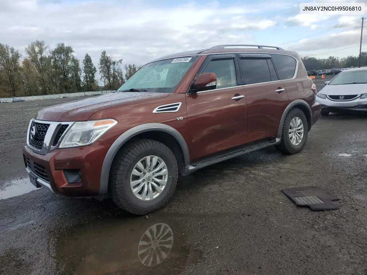 JN8AY2NC0H9506810 2017 Nissan Armada Sv