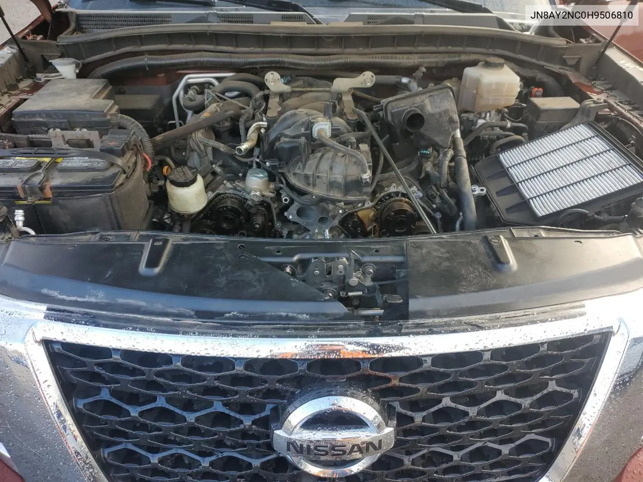 JN8AY2NC0H9506810 2017 Nissan Armada Sv