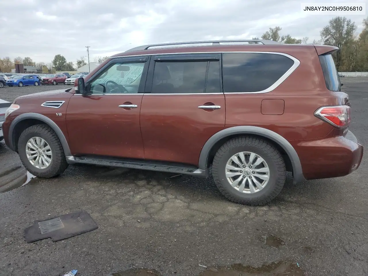 JN8AY2NC0H9506810 2017 Nissan Armada Sv