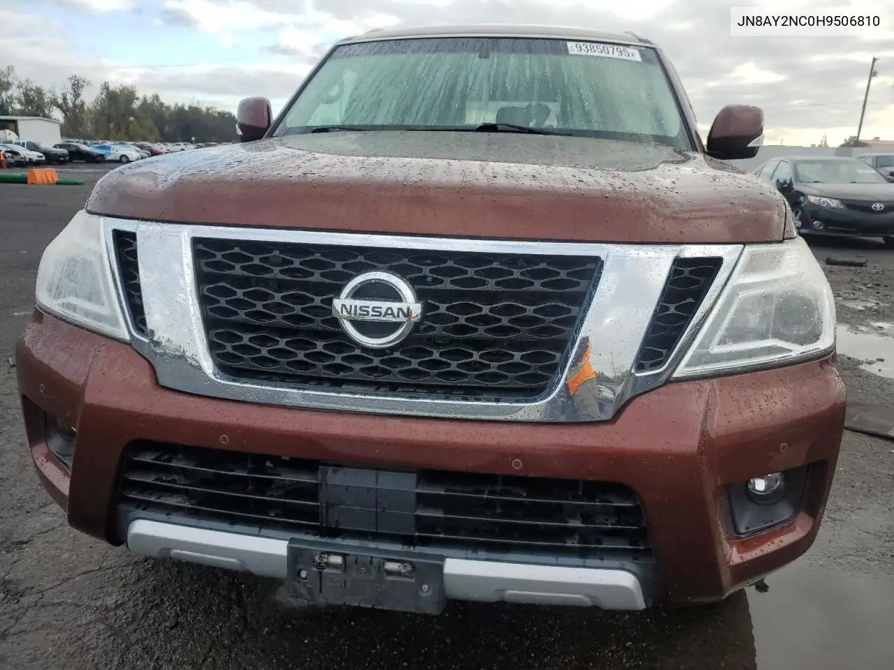 JN8AY2NC0H9506810 2017 Nissan Armada Sv