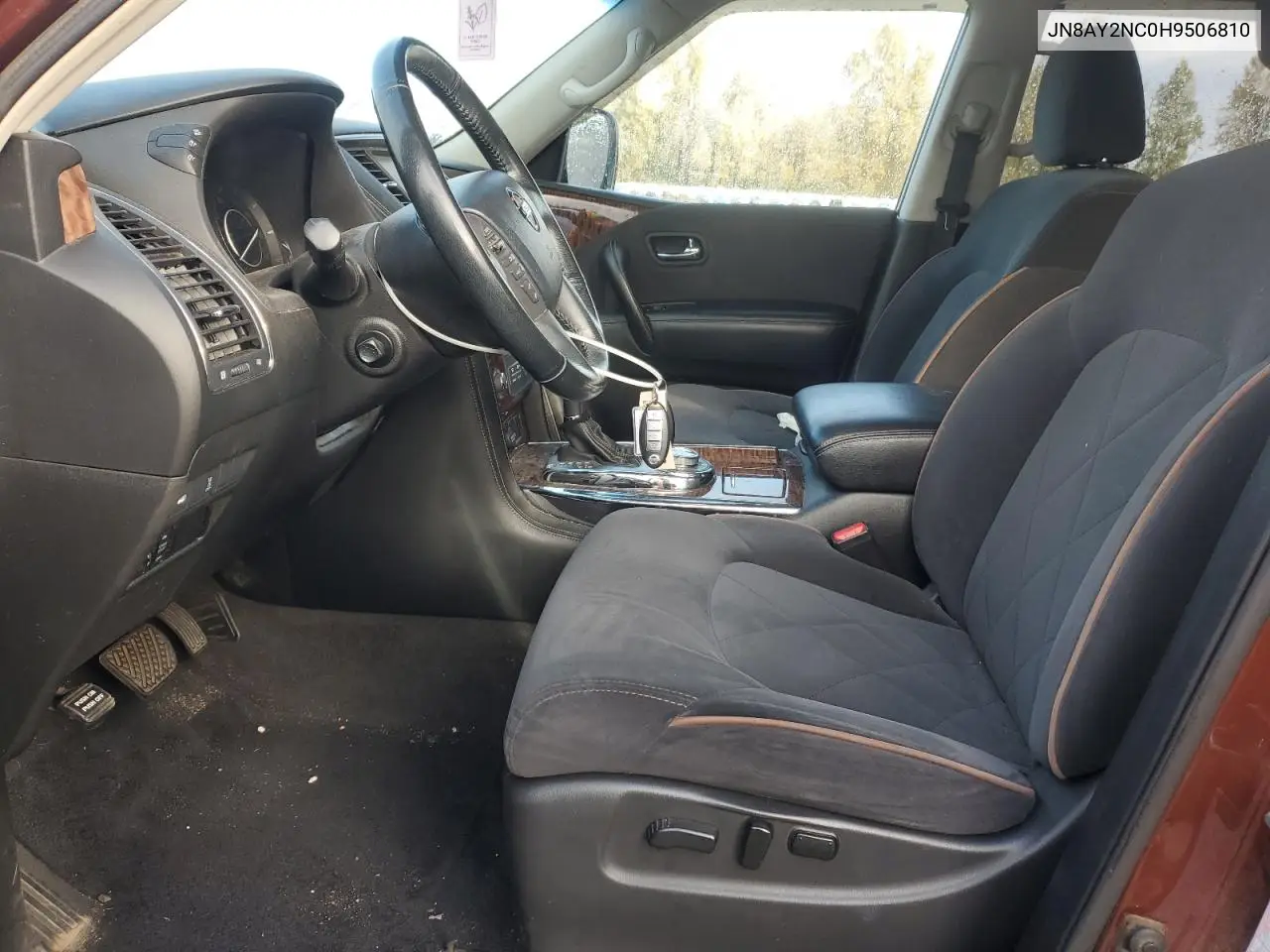 JN8AY2NC0H9506810 2017 Nissan Armada Sv