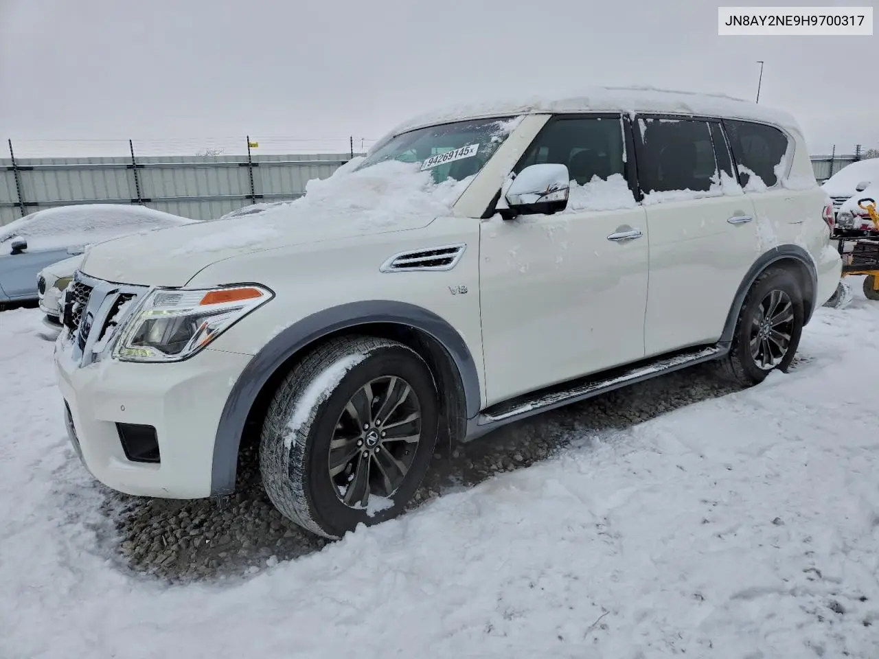 JN8AY2NE9H9700317 2017 Nissan Armada Platinum