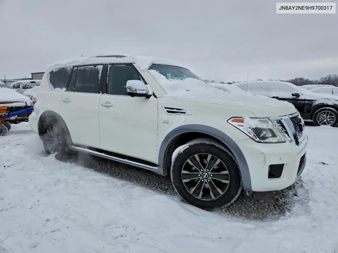 JN8AY2NE9H9700317 2017 Nissan Armada Platinum