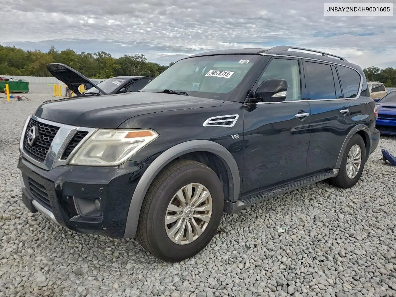 JN8AY2ND4H9001605 2017 Nissan Armada Sv