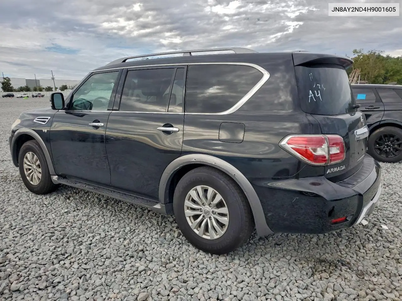 JN8AY2ND4H9001605 2017 Nissan Armada Sv