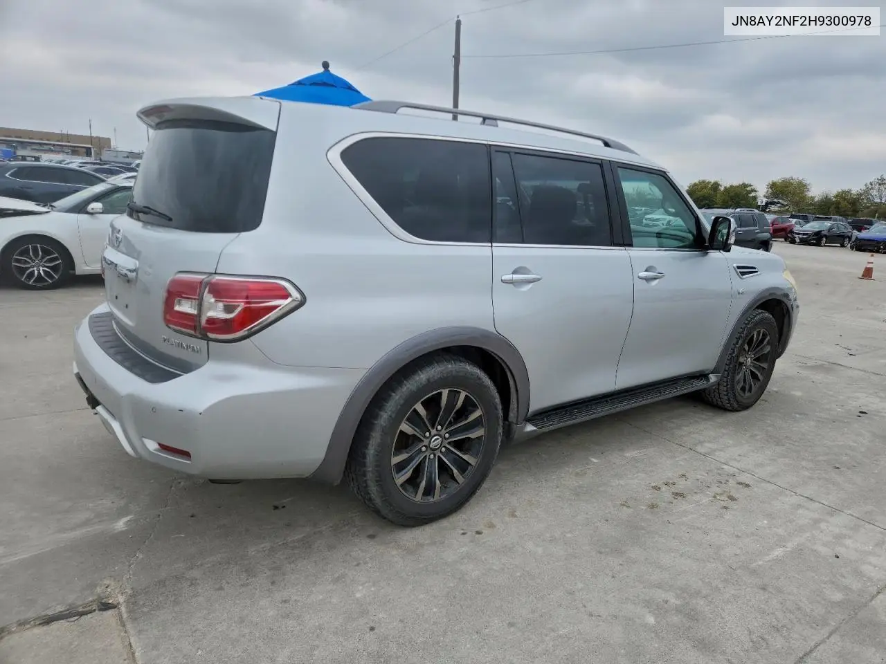 JN8AY2NF2H9300978 2017 Nissan Armada Platinum