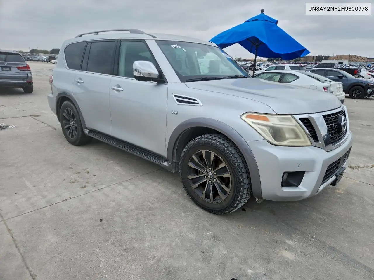JN8AY2NF2H9300978 2017 Nissan Armada Platinum