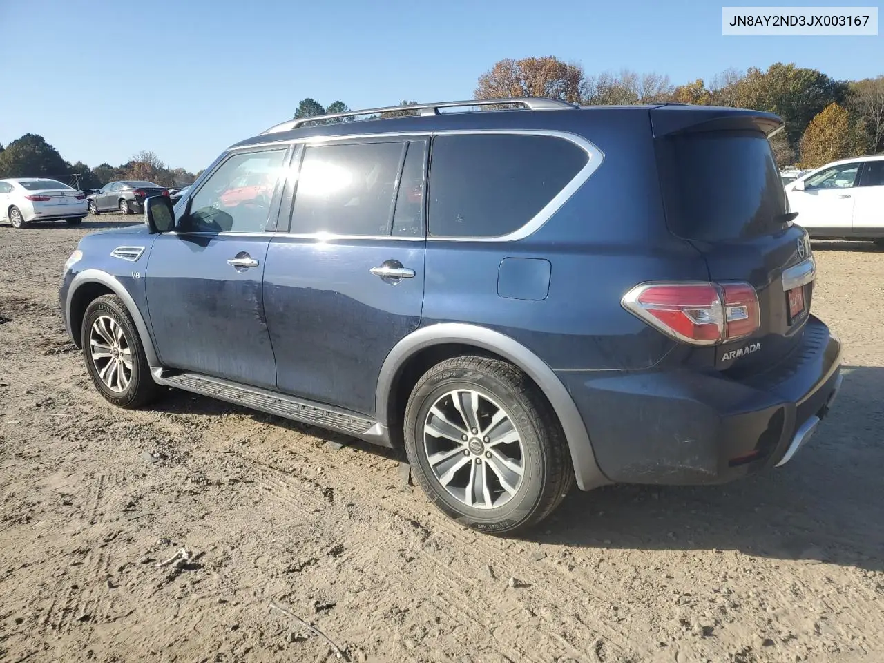 JN8AY2ND3JX003167 2018 Nissan Armada Sv