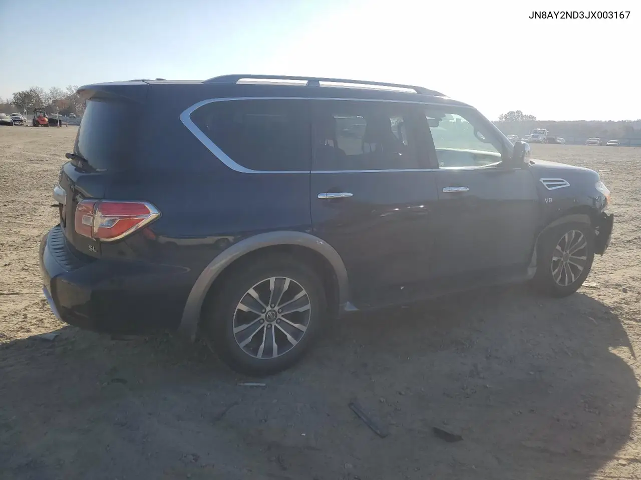 JN8AY2ND3JX003167 2018 Nissan Armada Sv