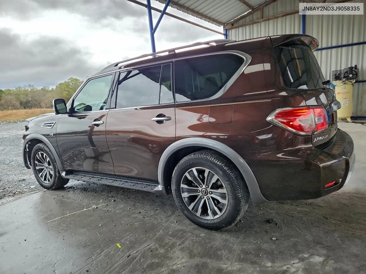 JN8AY2ND3J9058335 2018 Nissan Armada Sv