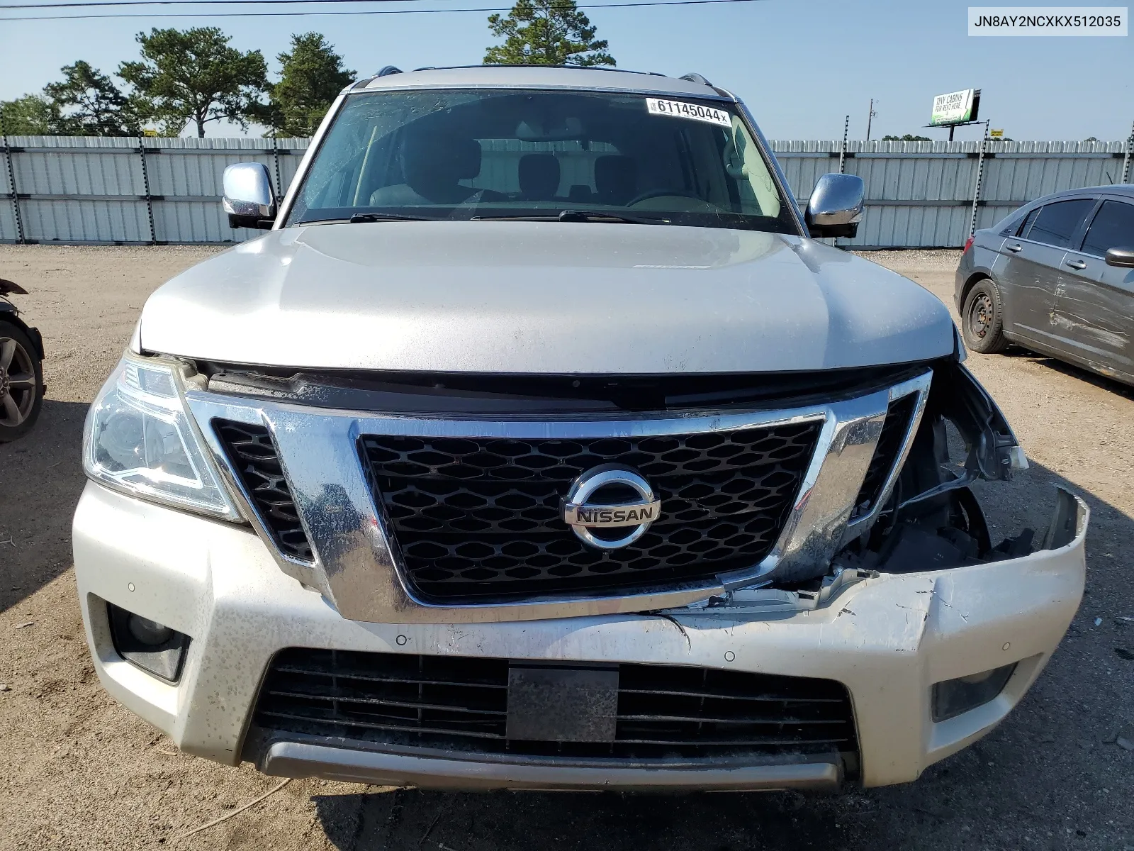 JN8AY2NCXKX512035 2019 Nissan Armada Sv