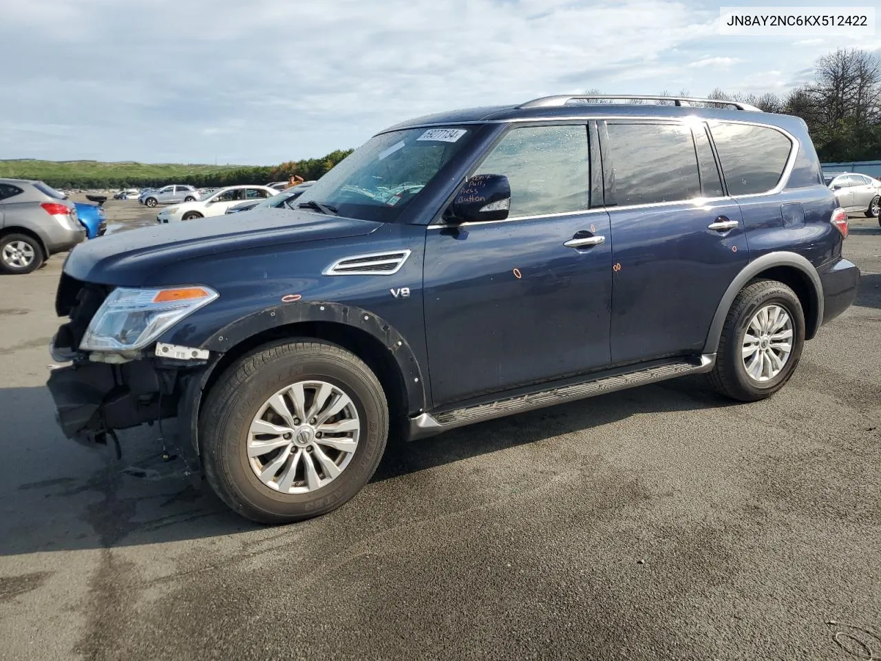 JN8AY2NC6KX512422 2019 Nissan Armada Sv