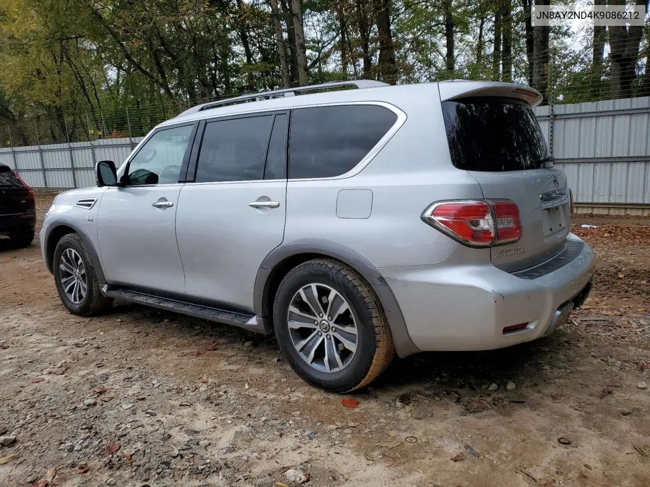 JN8AY2ND4K9086212 2019 Nissan Armada Sv