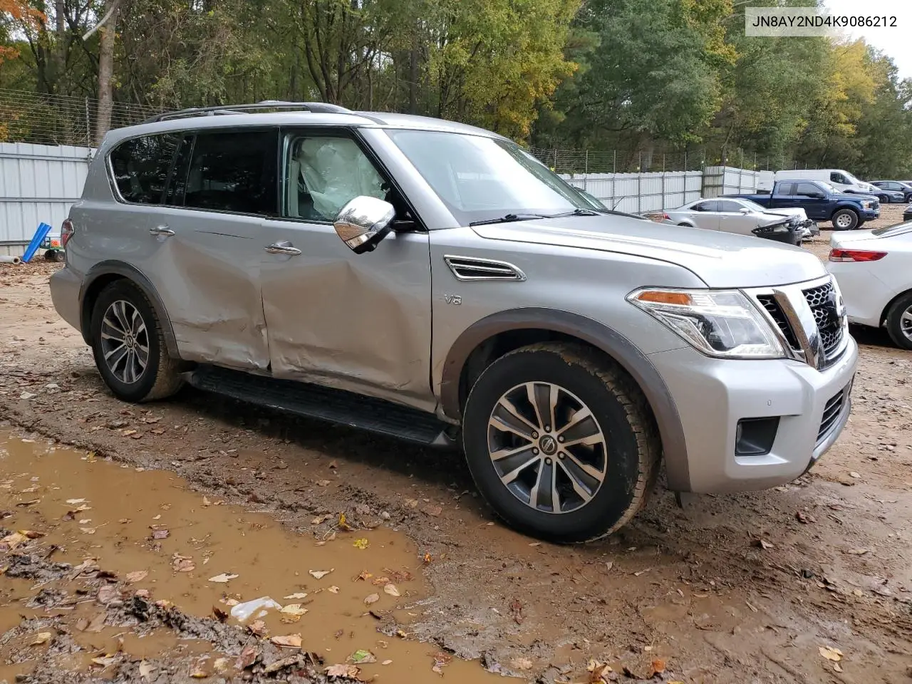 JN8AY2ND4K9086212 2019 Nissan Armada Sv