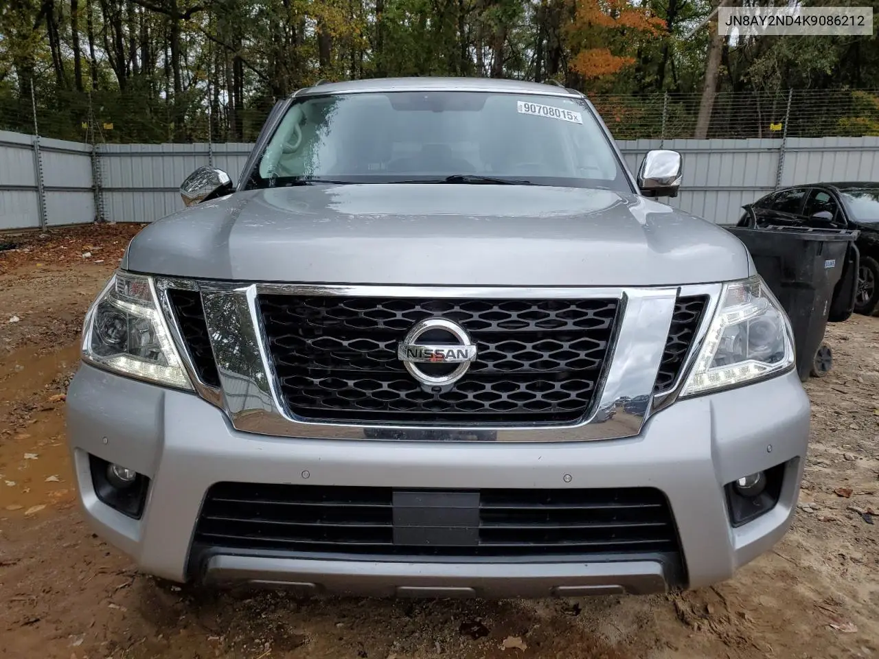 JN8AY2ND4K9086212 2019 Nissan Armada Sv