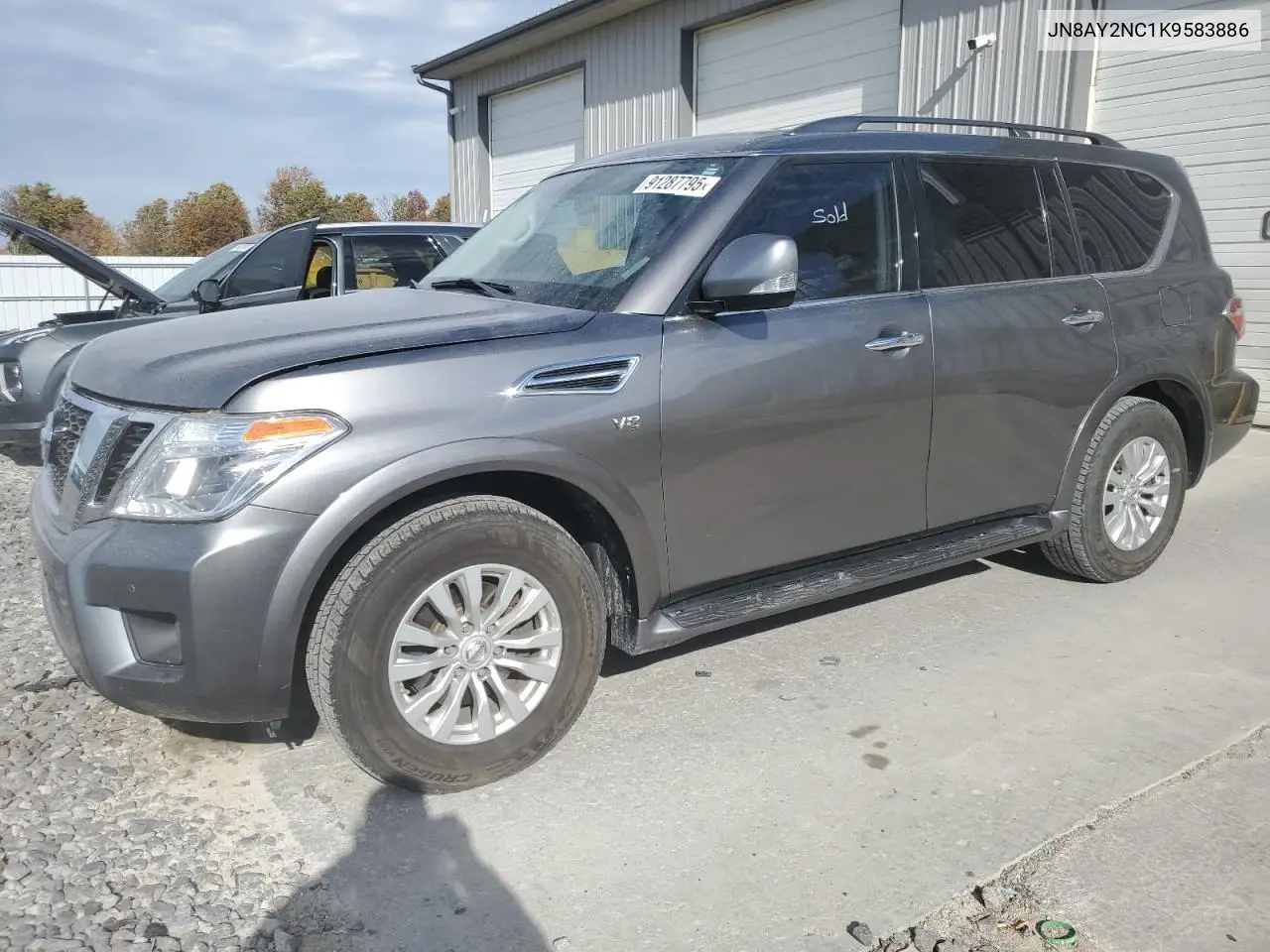 JN8AY2NC1K9583886 2019 Nissan Armada Sv
