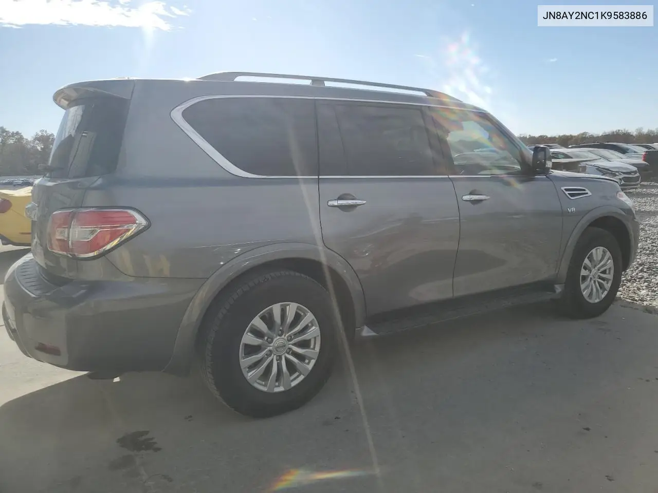 JN8AY2NC1K9583886 2019 Nissan Armada Sv