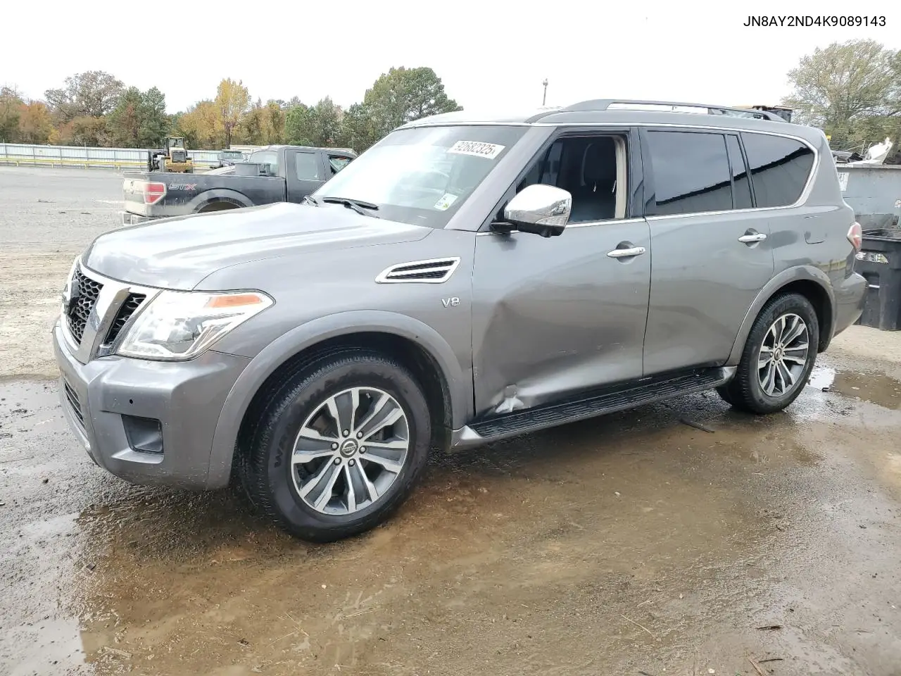 JN8AY2ND4K9089143 2019 Nissan Armada Sv