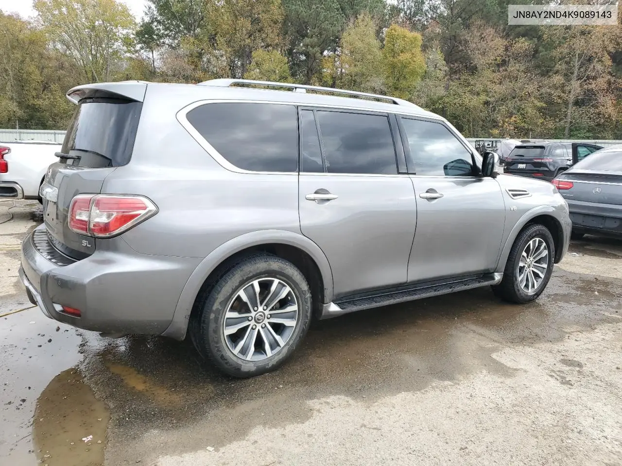 JN8AY2ND4K9089143 2019 Nissan Armada Sv