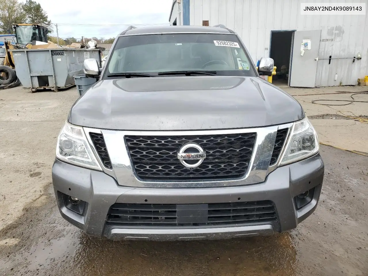 JN8AY2ND4K9089143 2019 Nissan Armada Sv