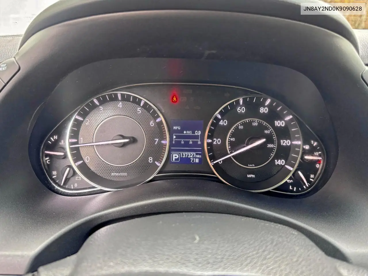 JN8AY2ND0K9090628 2019 Nissan Armada Sv