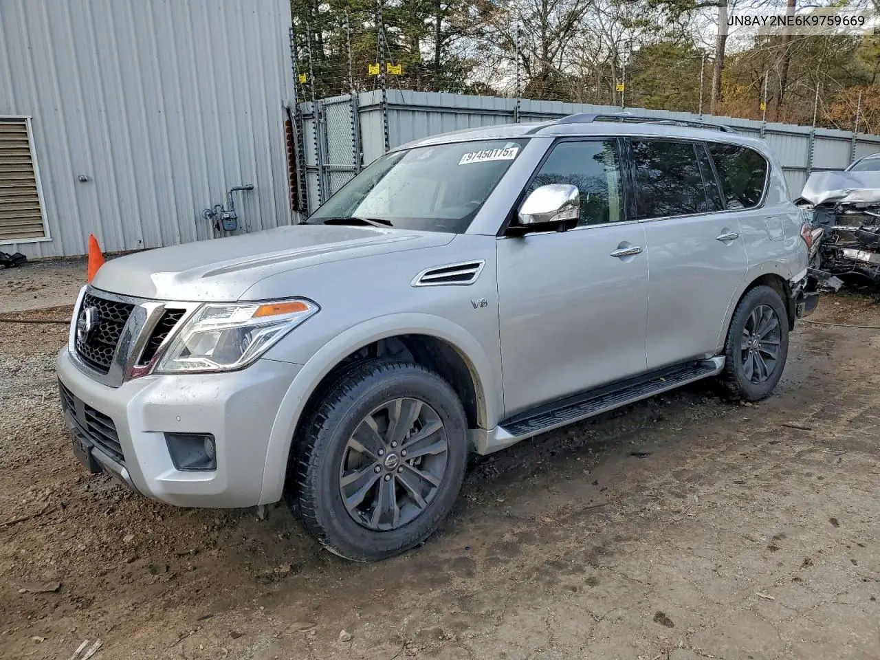 JN8AY2NE6K9759669 2019 Nissan Armada Platinum