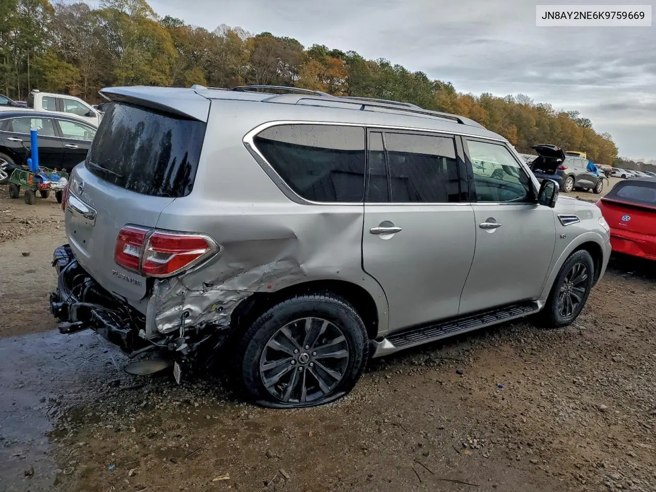 JN8AY2NE6K9759669 2019 Nissan Armada Platinum