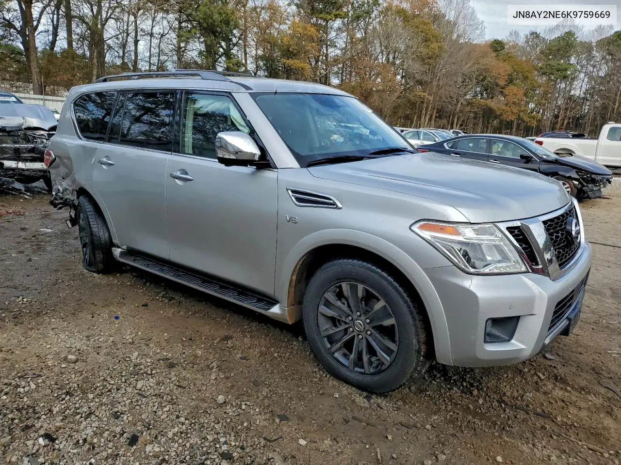 JN8AY2NE6K9759669 2019 Nissan Armada Platinum