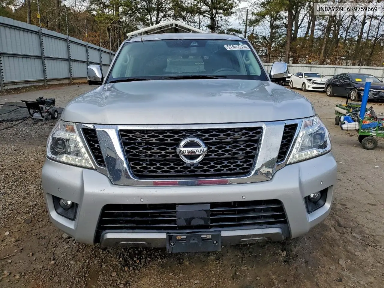 JN8AY2NE6K9759669 2019 Nissan Armada Platinum