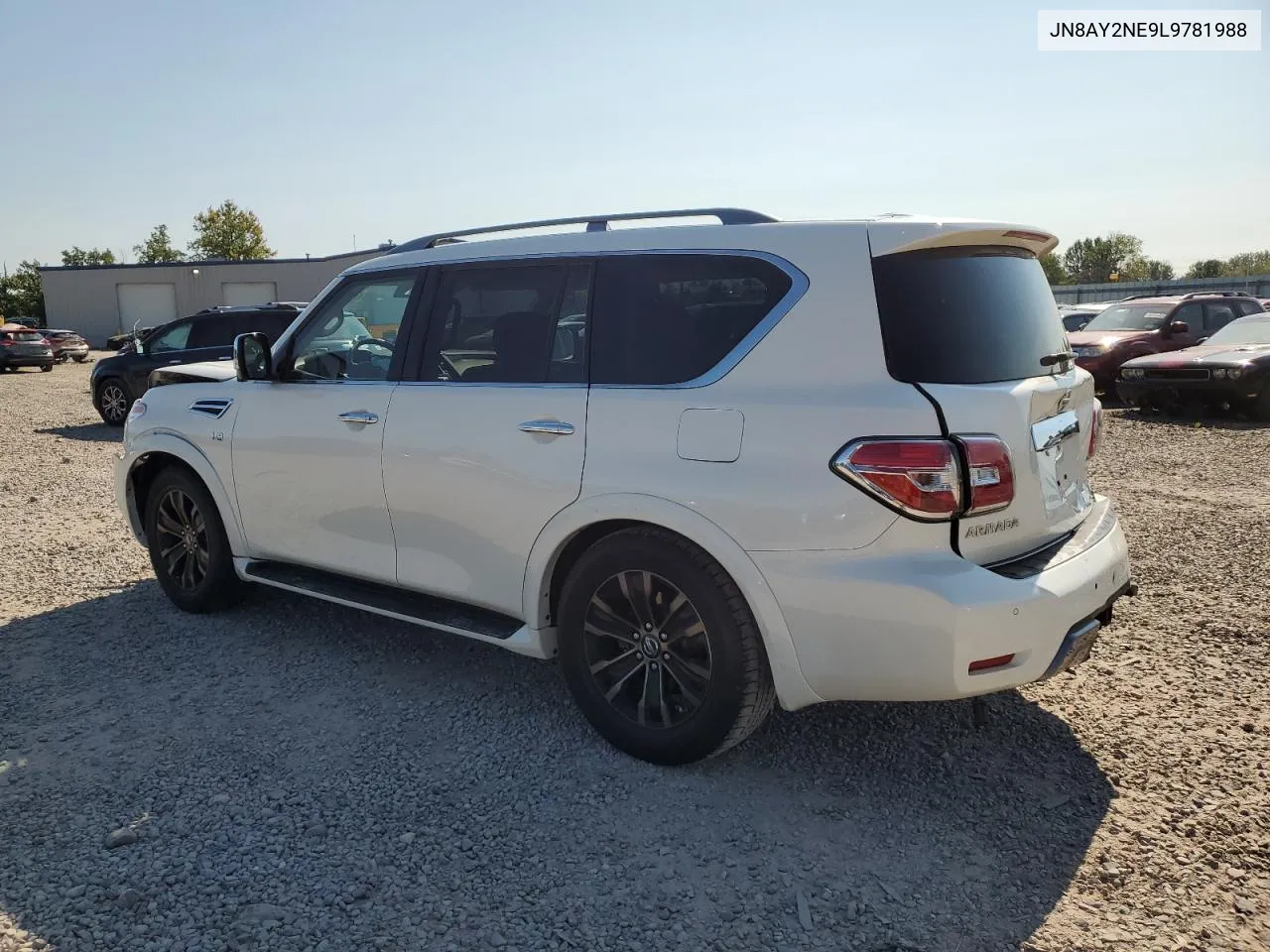 2020 Nissan Armada Platinum VIN: JN8AY2NE9L9781988 Lot: 70464564