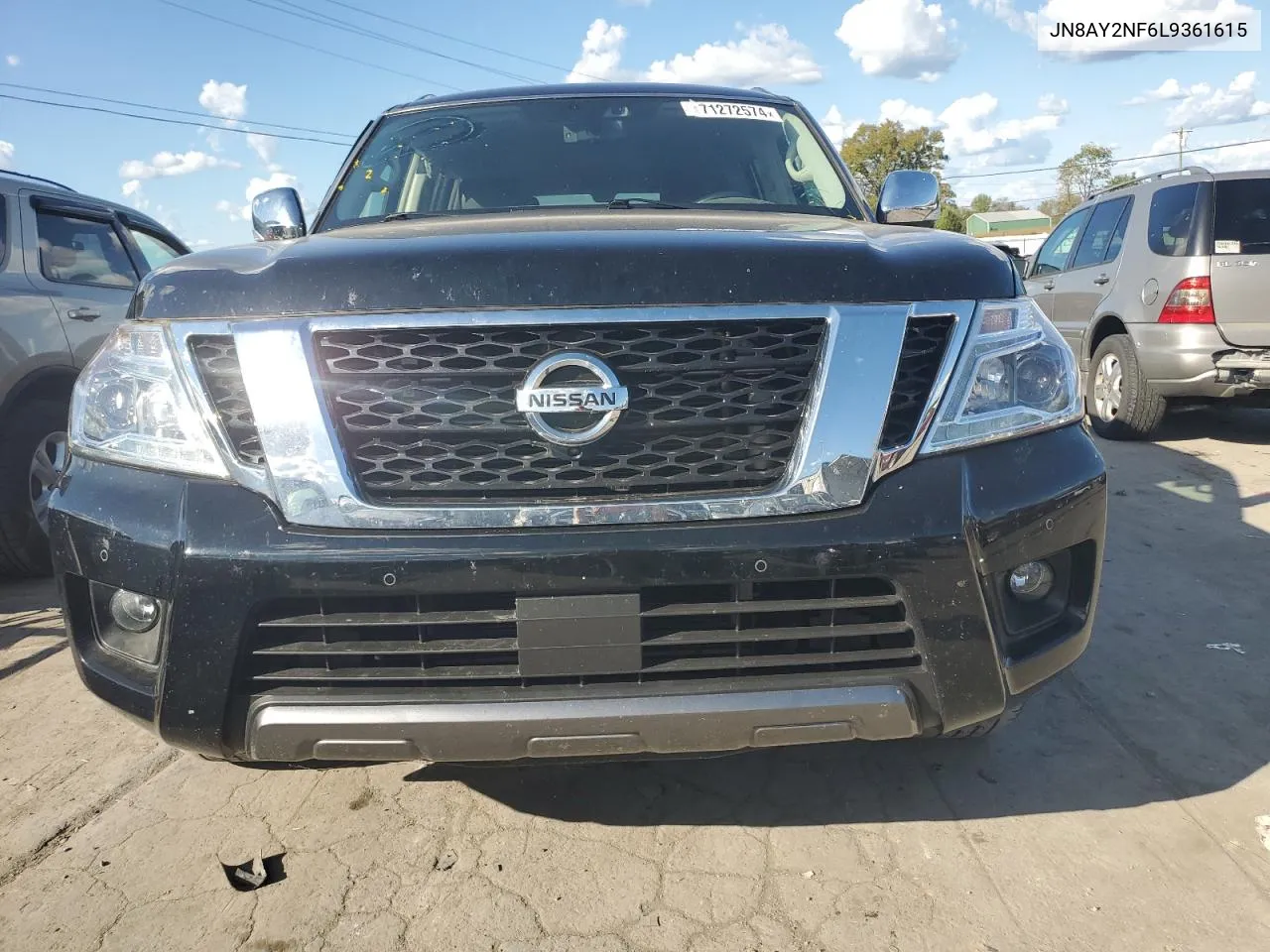 JN8AY2NF6L9361615 2020 Nissan Armada Platinum