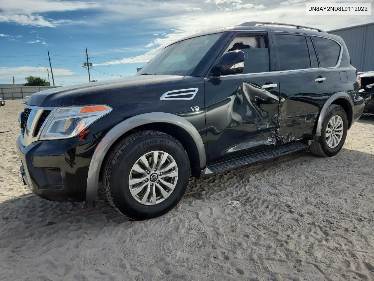 JN8AY2ND8L9112022 2020 Nissan Armada Sv