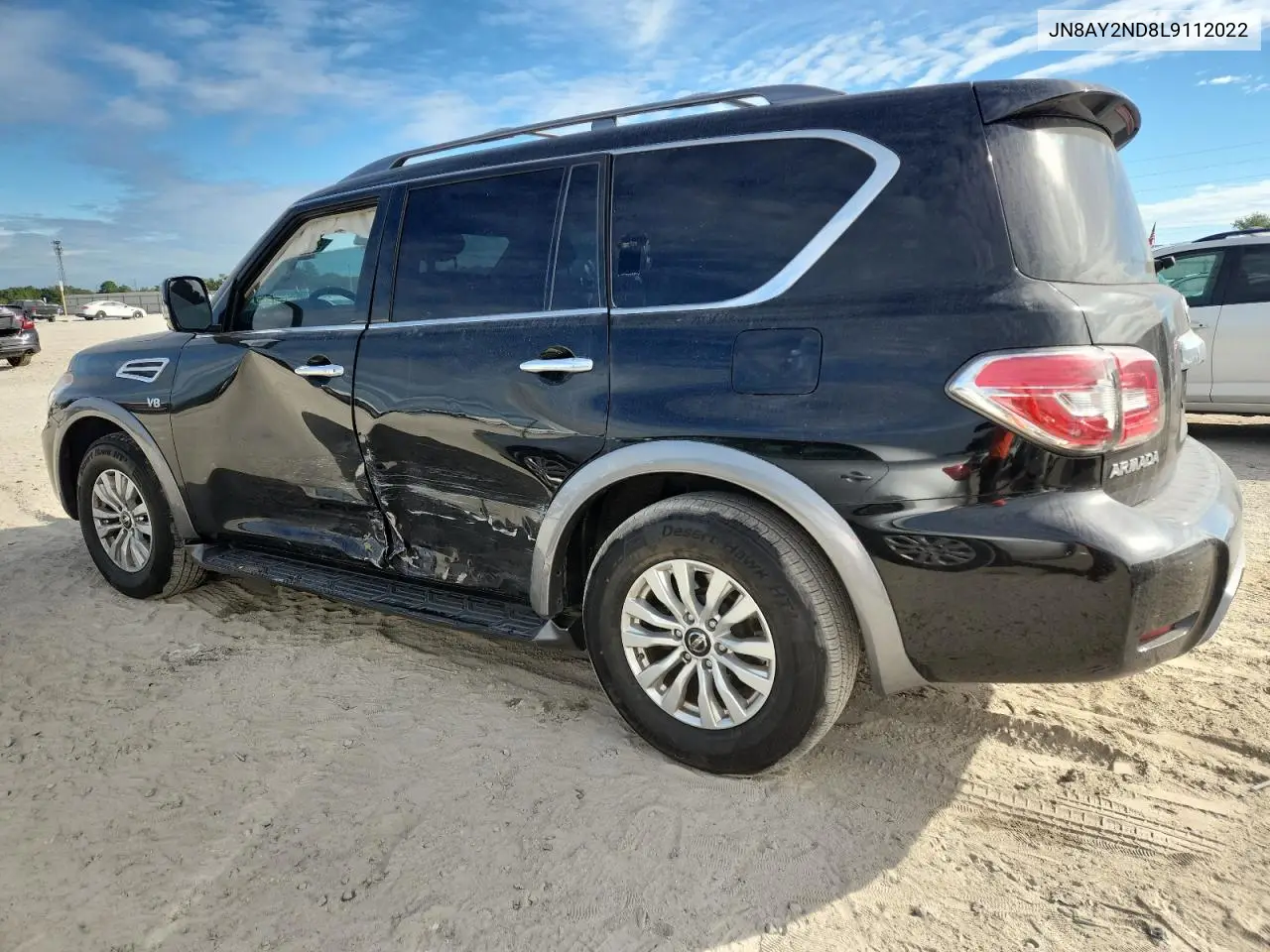 JN8AY2ND8L9112022 2020 Nissan Armada Sv