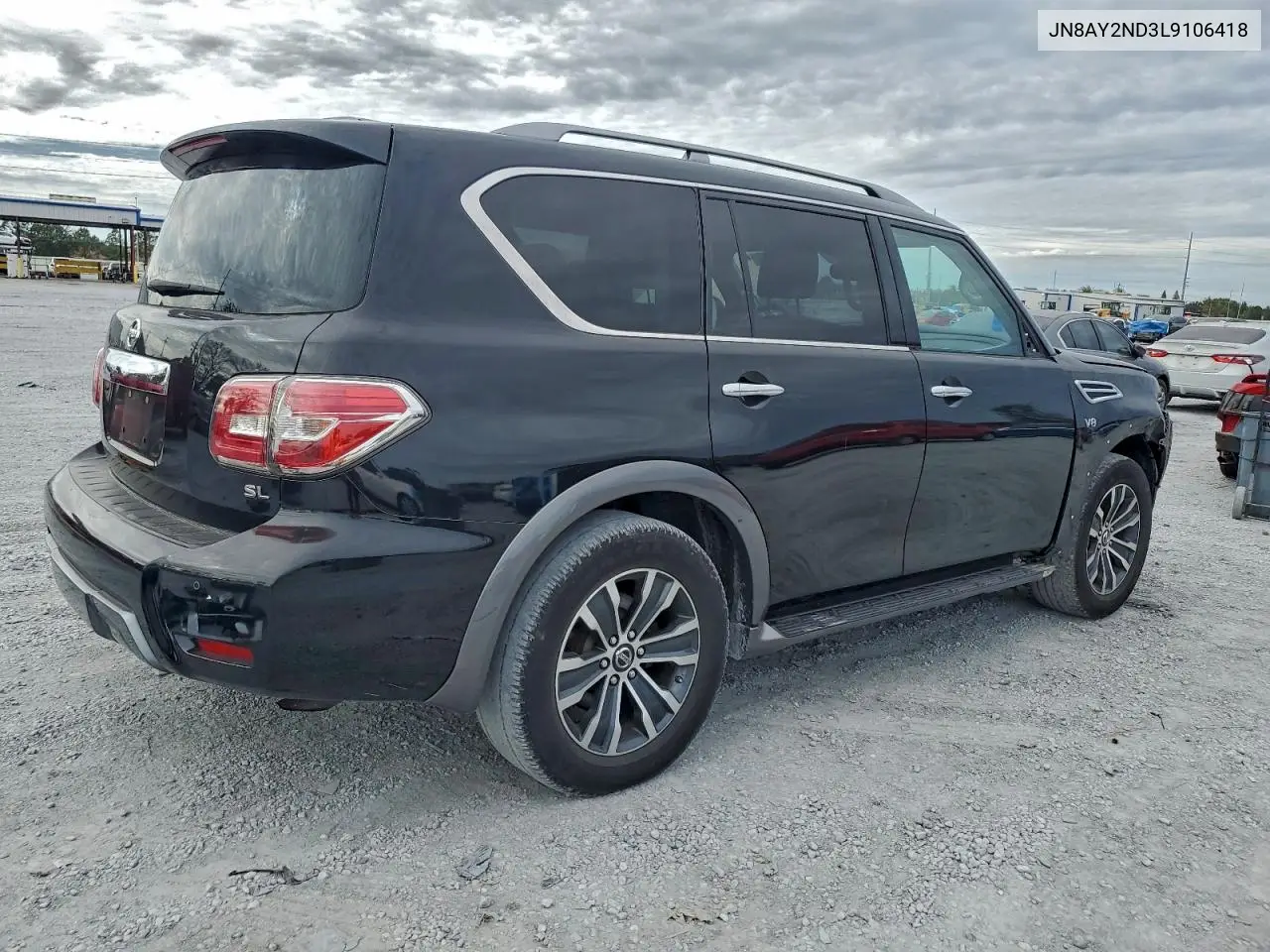 JN8AY2ND3L9106418 2020 Nissan Armada Sv