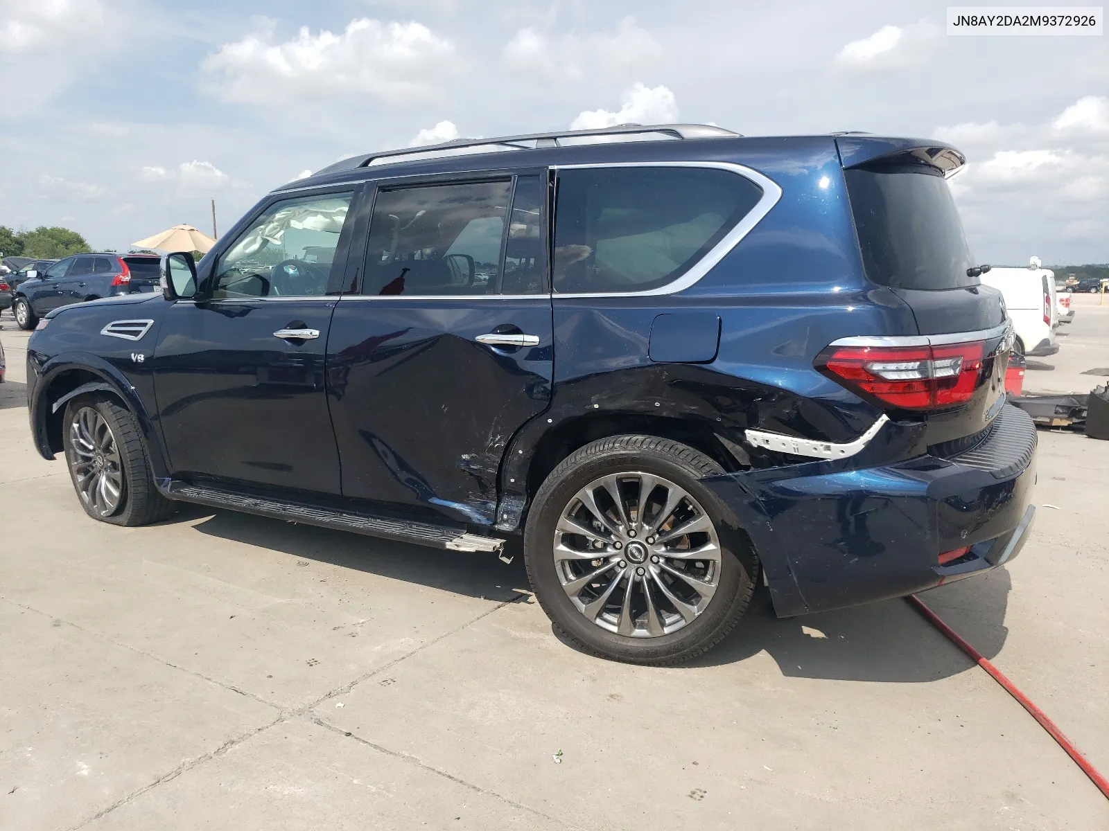 JN8AY2DA2M9372926 2021 Nissan Armada Platinum