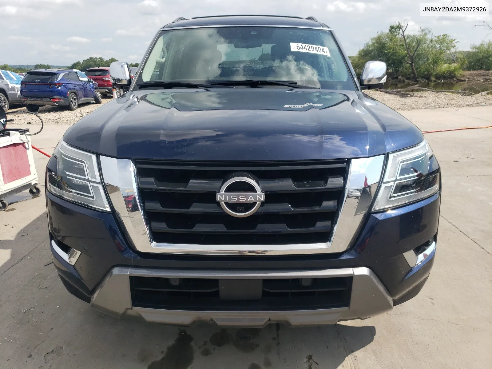 JN8AY2DA2M9372926 2021 Nissan Armada Platinum