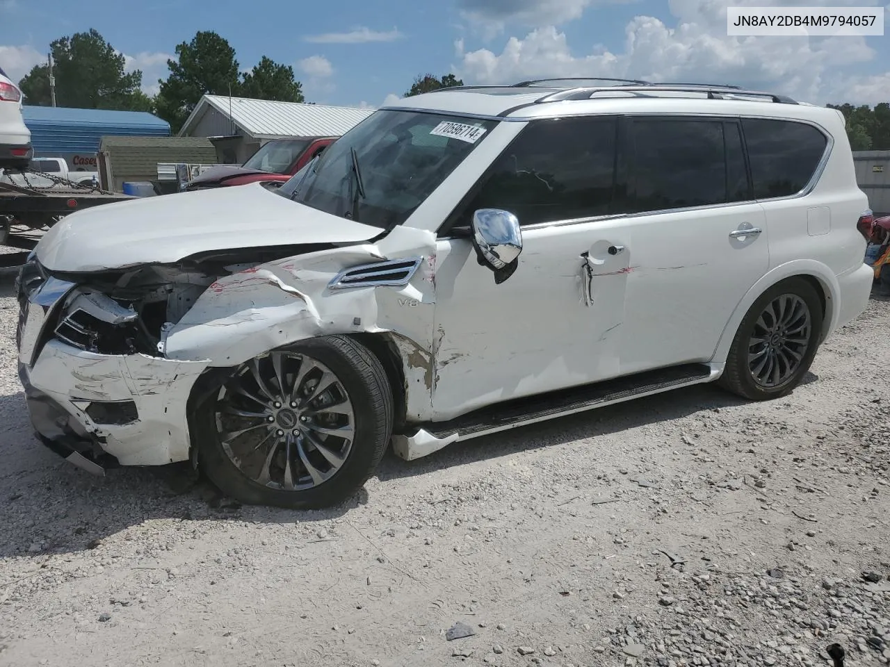 JN8AY2DB4M9794057 2021 Nissan Armada Platinum