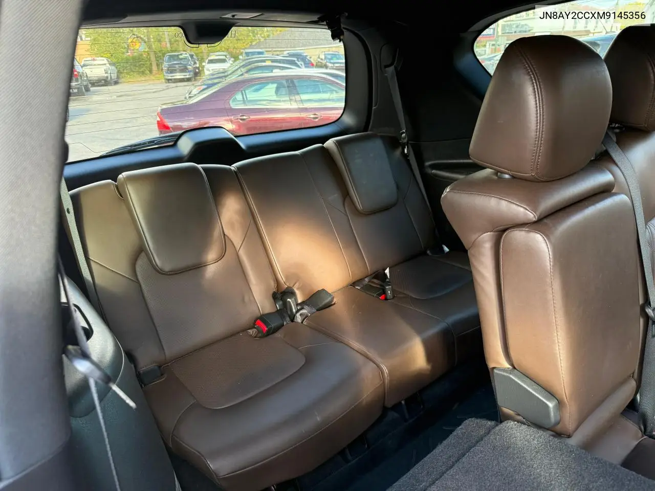 JN8AY2CCXM9145356 2021 Nissan Armada Platinum