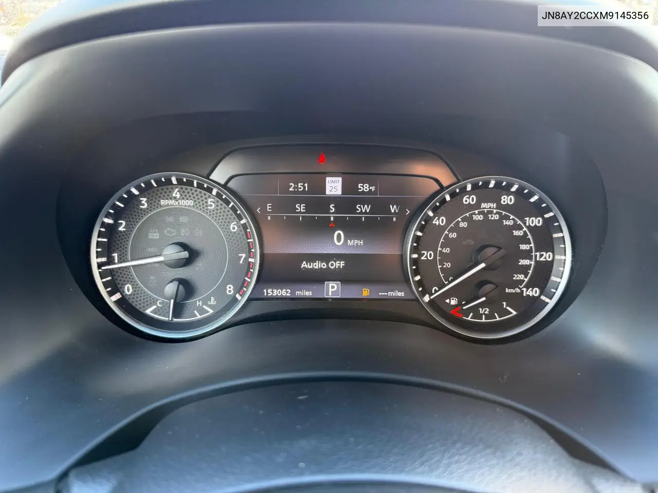 JN8AY2CCXM9145356 2021 Nissan Armada Platinum