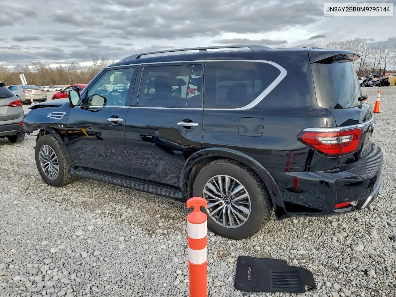 JN8AY2BB0M9795144 2021 Nissan Armada Sl